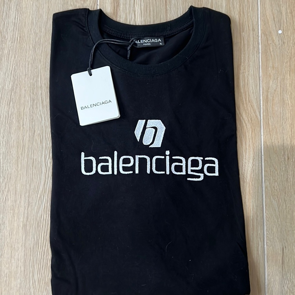 Balenciaga black t-shirt. Size XL